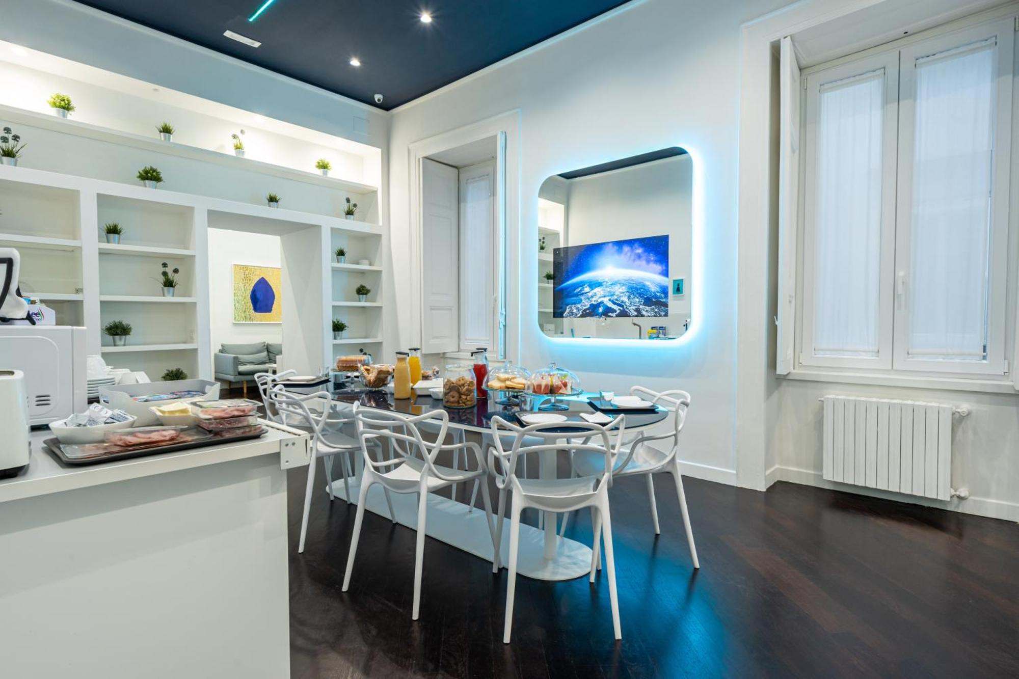 לינה וארוחת בוקר נאפולי Skyhouse Duomo מראה חיצוני תמונה
