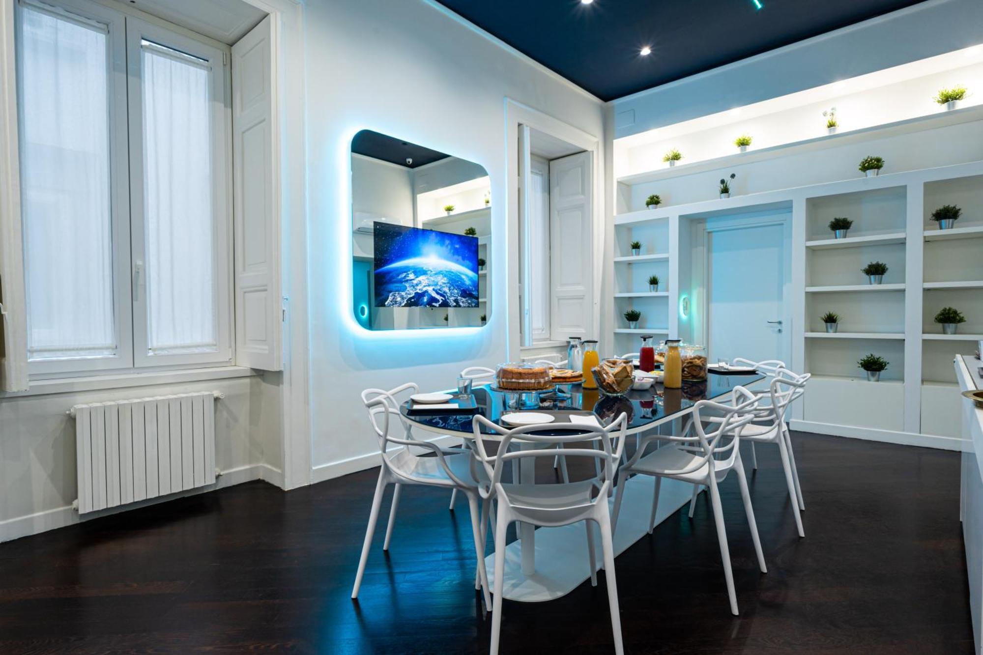 לינה וארוחת בוקר נאפולי Skyhouse Duomo מראה חיצוני תמונה