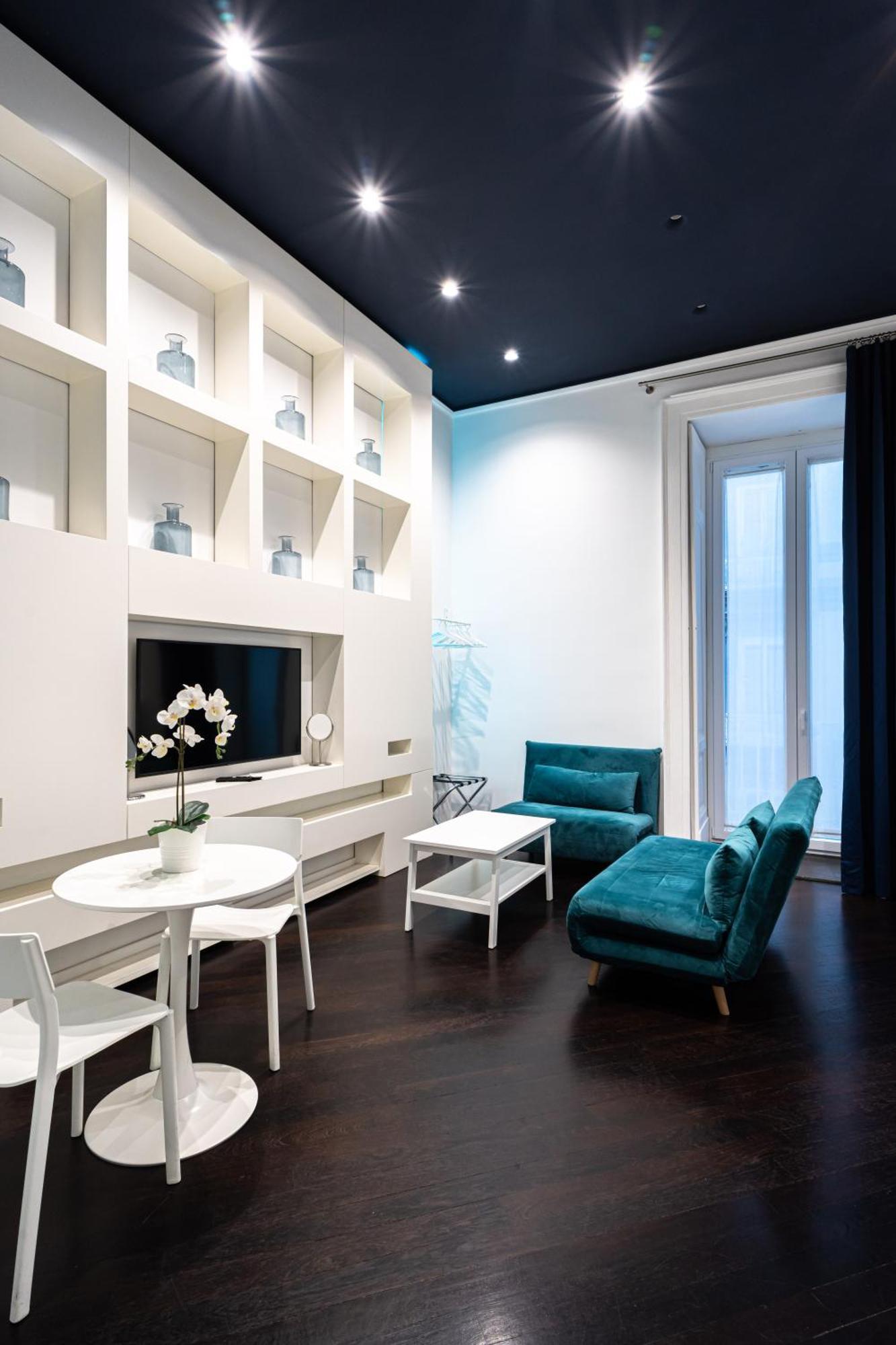 לינה וארוחת בוקר נאפולי Skyhouse Duomo מראה חיצוני תמונה